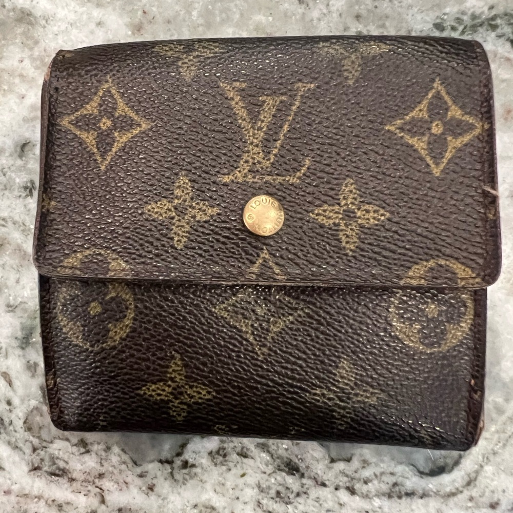 Louis Vuitton Dark Brown Monogram Wallet